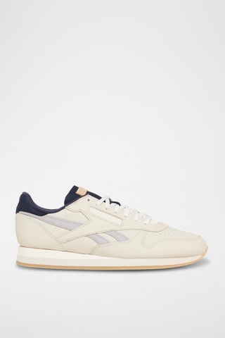 Sneakers in pelle Classic Premium - Ecrù