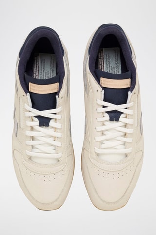 Sneakers in pelle Classic Premium - Ecrù