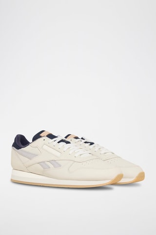 Sneakers in pelle Classic Premium - Ecrù
