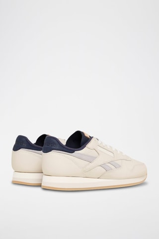 Sneakers in pelle Classic Premium - Ecrù