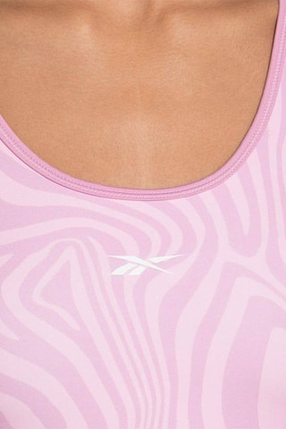 Top da yoga push-up Safari - Rosa