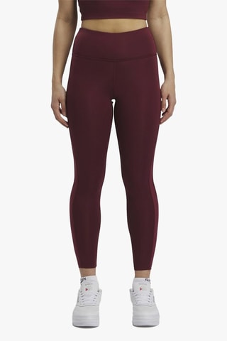 Leggings da training a vita alta - Bordeaux