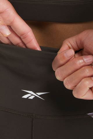 Leggings da training a vita alta Running Warming - Nero