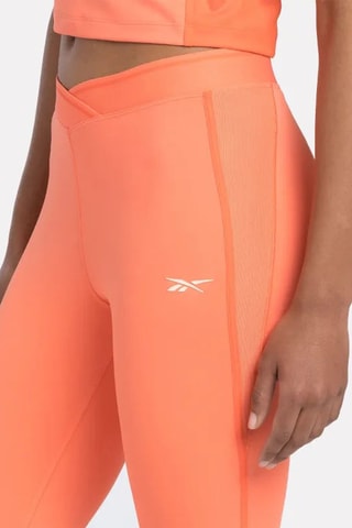 Leggings sportivi 7/8 a vita alta Team - Arancione