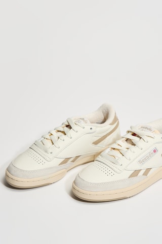 Sneakers in pelle - Beige
