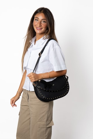Sac bandoulière Subway - Noir