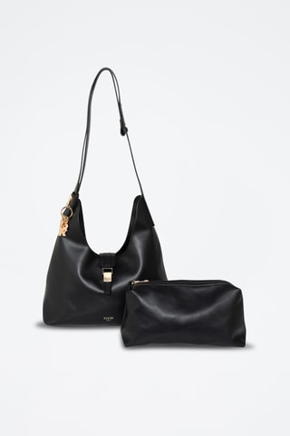 Sac porté épaule et pochette Adage - Noir