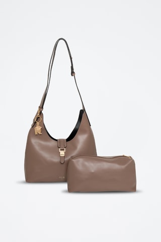 Sac porté épaule et pochette Adage - Taupe