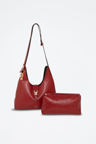 Sac porté épaule et pochette Adage - Rouge