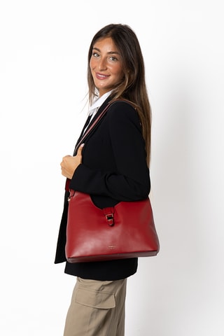 Sac porté épaule et pochette Adage - Rouge