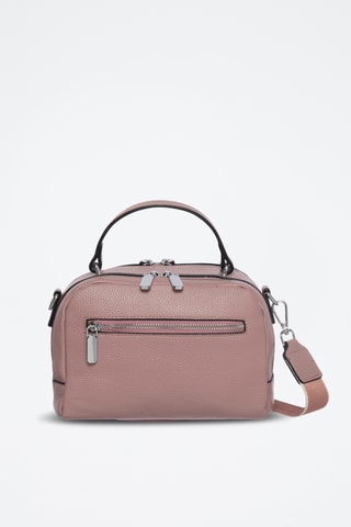 Sac bandoulière en cuir Funky - Rose