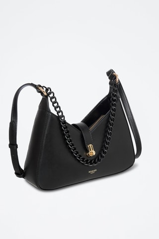 Sac bandoulière en cuir Nobolis - Noir