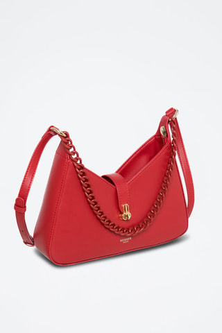 Sac bandoulière en cuir Nobolis - Rouge