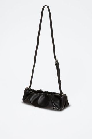 Sac porté épaule en cuir Kiproco - Noir