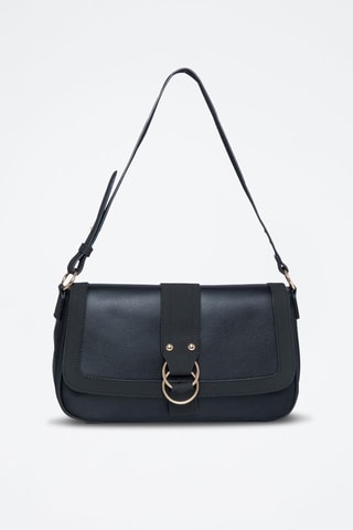 Sac porté épaule Breah - Doré et noir