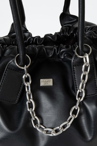 Sac porté épaule Velvet - Noir