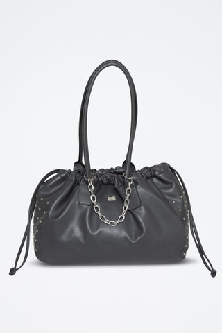 Sac porté épaule Velvet - Gris