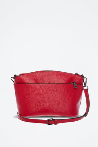 Sac bandoulière en cuir Tivoli - Rouge
