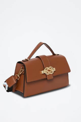 Sac bandoulière Pilote - Marron