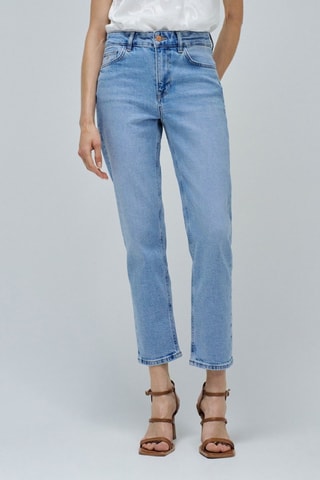 Jean regular 7/8 - Bleu