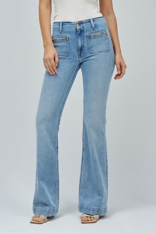Jean flare - Beige