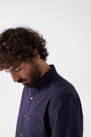 Chemise regular - Bleu