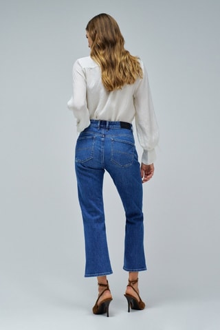 Jean regular 7/8 - Bleu