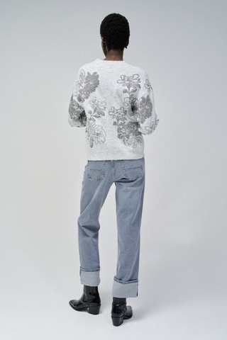 Pull regular - Gris clair - Gris