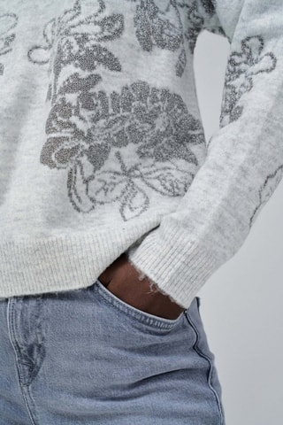 Pull regular - Gris clair - Gris