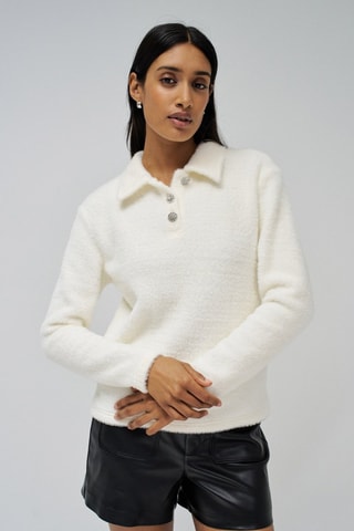 Pull regular - Blanc - Blanc