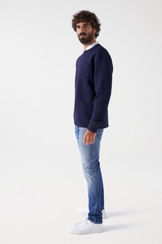 Pull regular - Bleu - Bleu