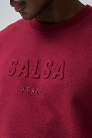 Sweat regular - Bordeaux - Rouge