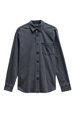 Chemise regular - Gris