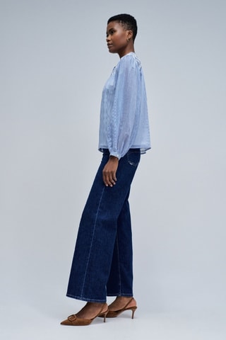 Chemise regular - Bleu