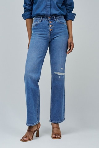 Jean regular - Bleu