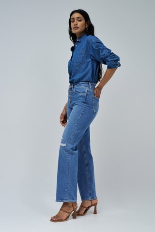 Jean regular - Bleu