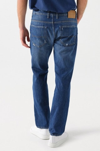 Jean regular - Bleu
