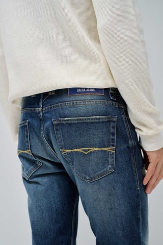 Jean regular - Bleu