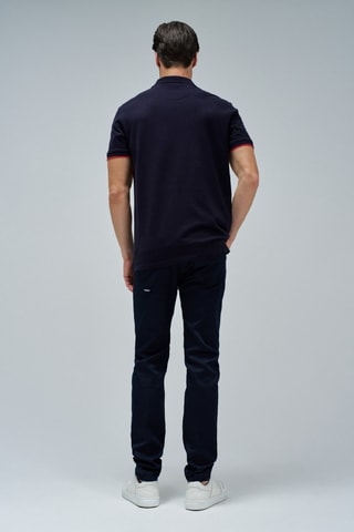 Polo regular - Bleu