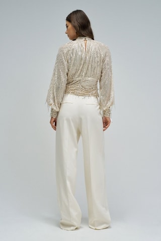 Blouse slim - Beige