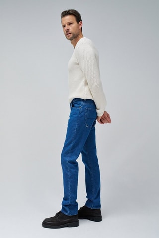 Jean regular - Bleu