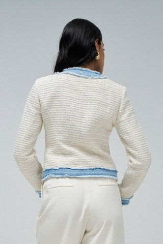 Veste slim - Ecru - Blanc