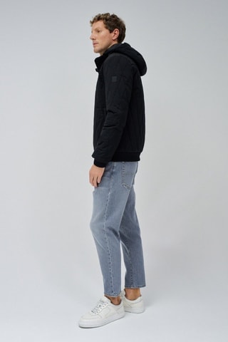 Blouson regular - Noir - Noir