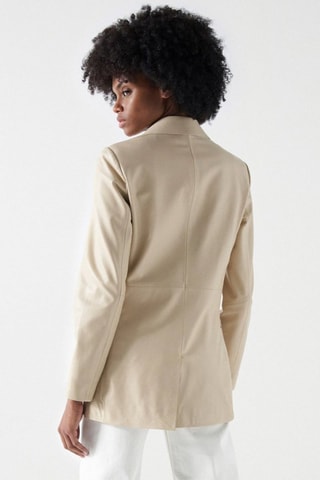 Blazer regular - Beige - Beige