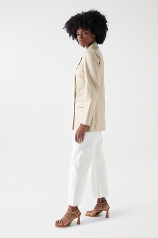 Blazer regular - Beige - Beige