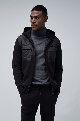 Sweat à capuche - Noir - Noir