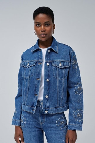 Veste en jean - Bleu - Bleu