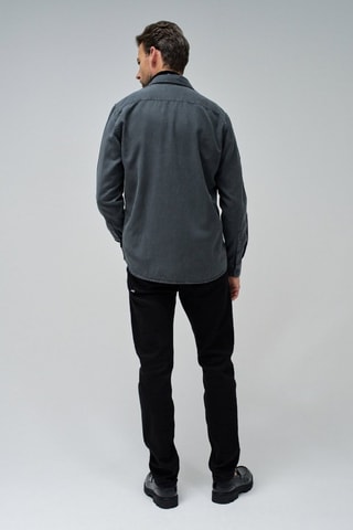 Chemise regular - Gris