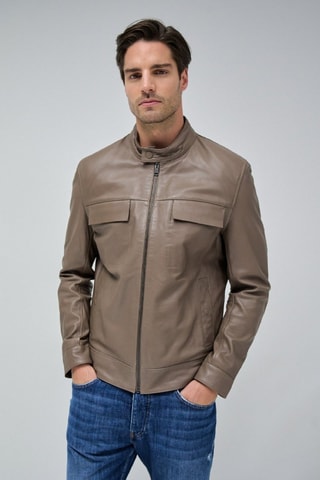 Veste regular - Marron - Marron
