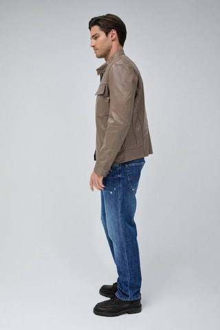 Veste regular - Marron - Marron